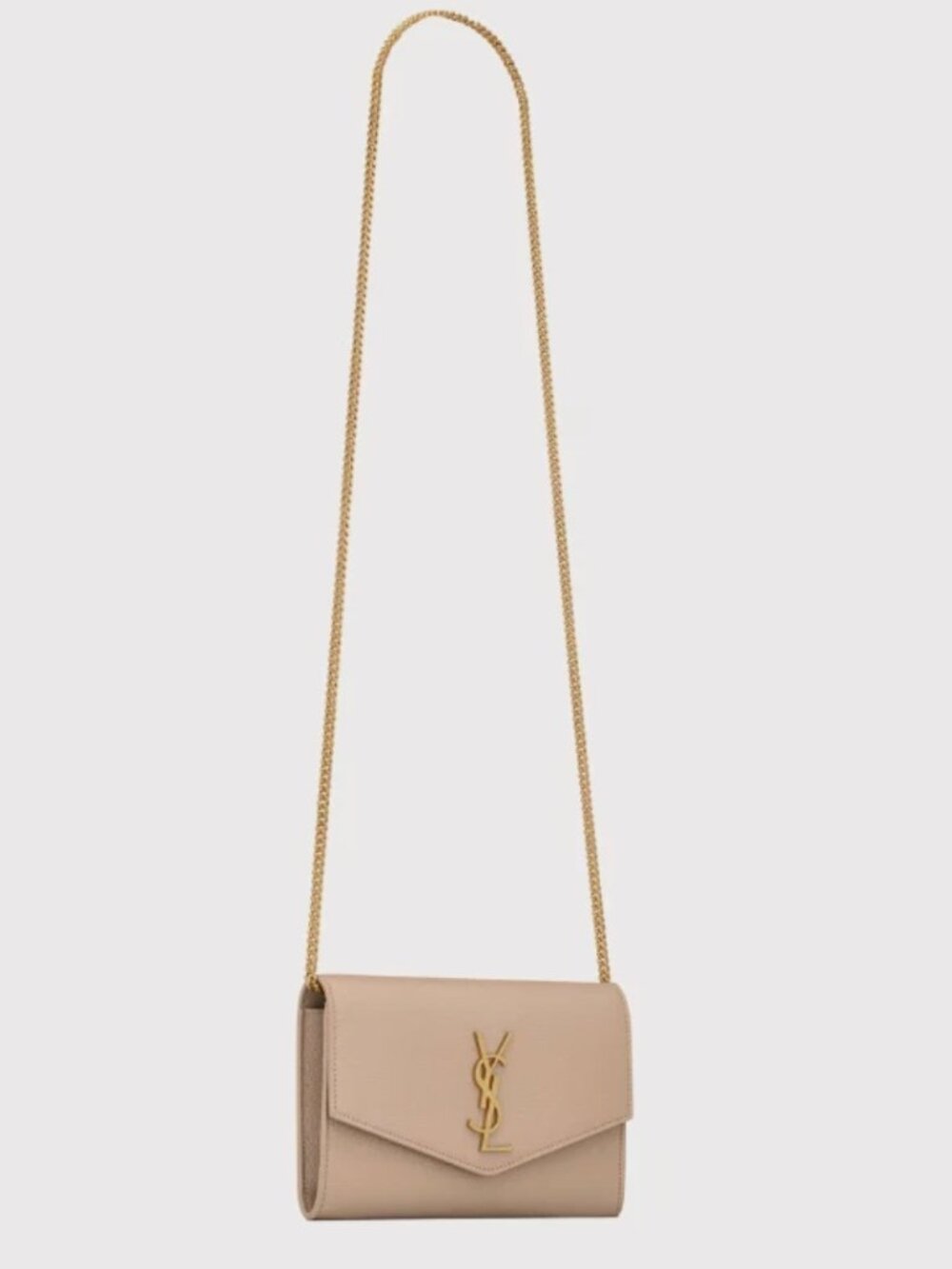 YSL beige handbag